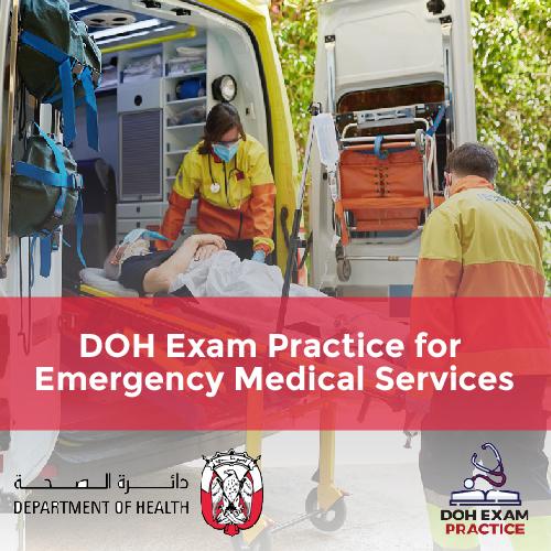 DOH Exam Practice for Emergency Medical Services