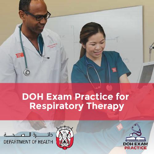 DOH Exam Practice for Respiratory Therapy
