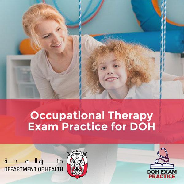 Occupational Therapy Exam Practice for DOH