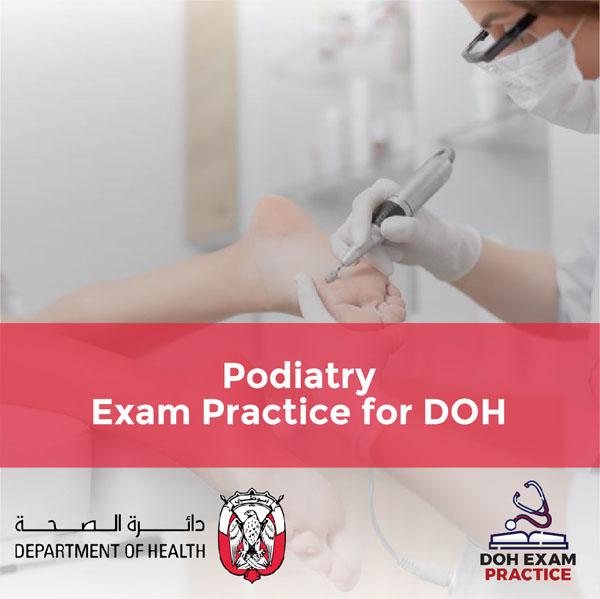 Podiatry Exam Practice for DOH