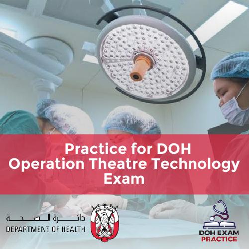 Practice for DOH Operation Theatre Technology Exam