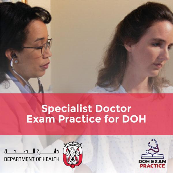 Specialist Doctor Exam Practice for DOH