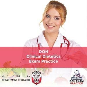 DOH Clinical Dietetics Exam Practice