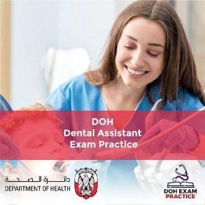 DOH Dental Assistant Exam Practice