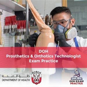 DOH Prosthetics & Orthotics Technologist Exam Practice