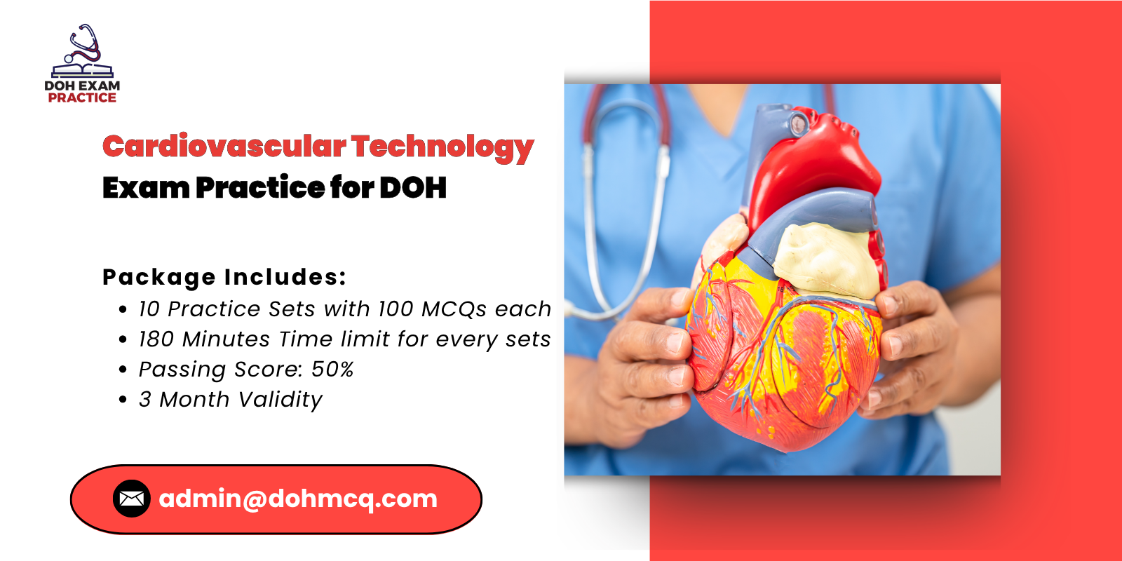 Cardiovascular Technology Exam Practice for DOH