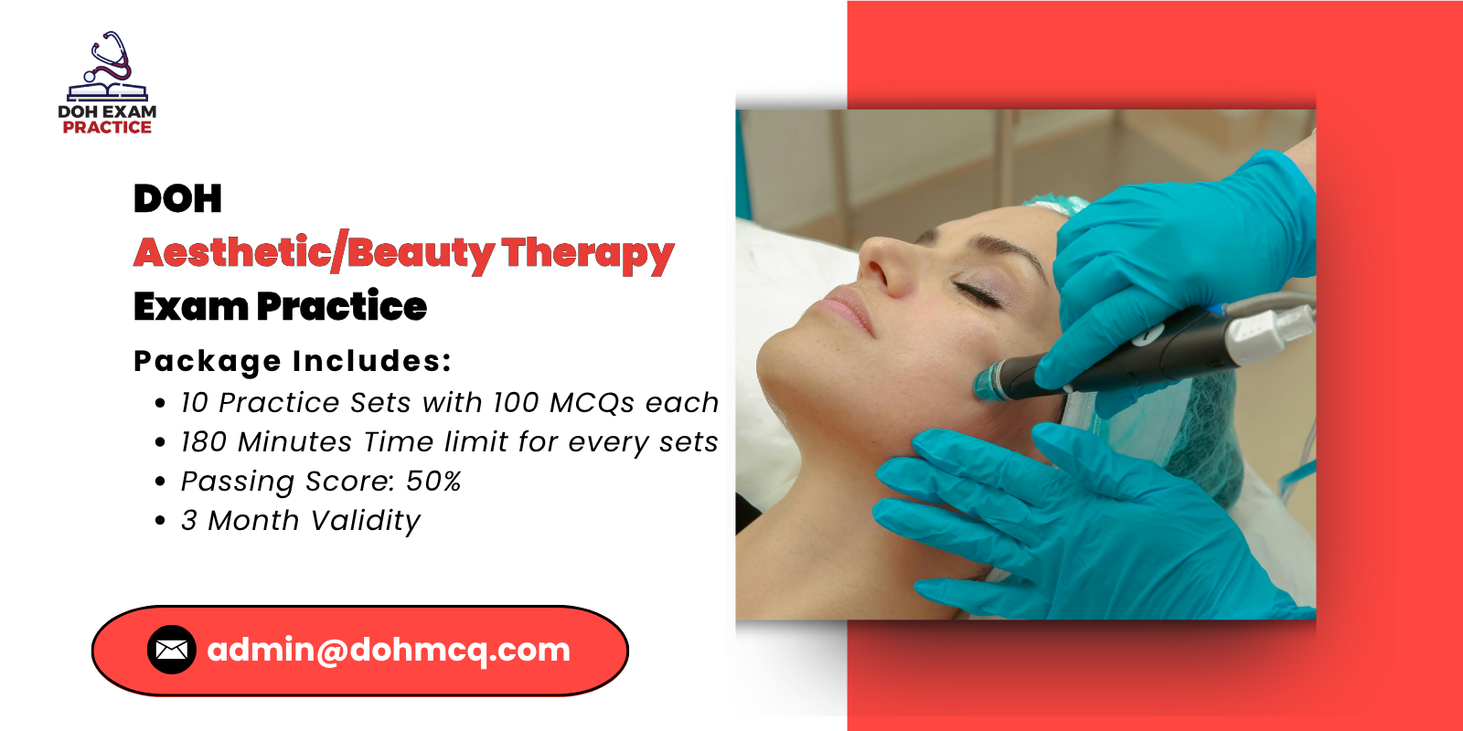 DOH Aesthetic/Beauty Therapy Exam Practice