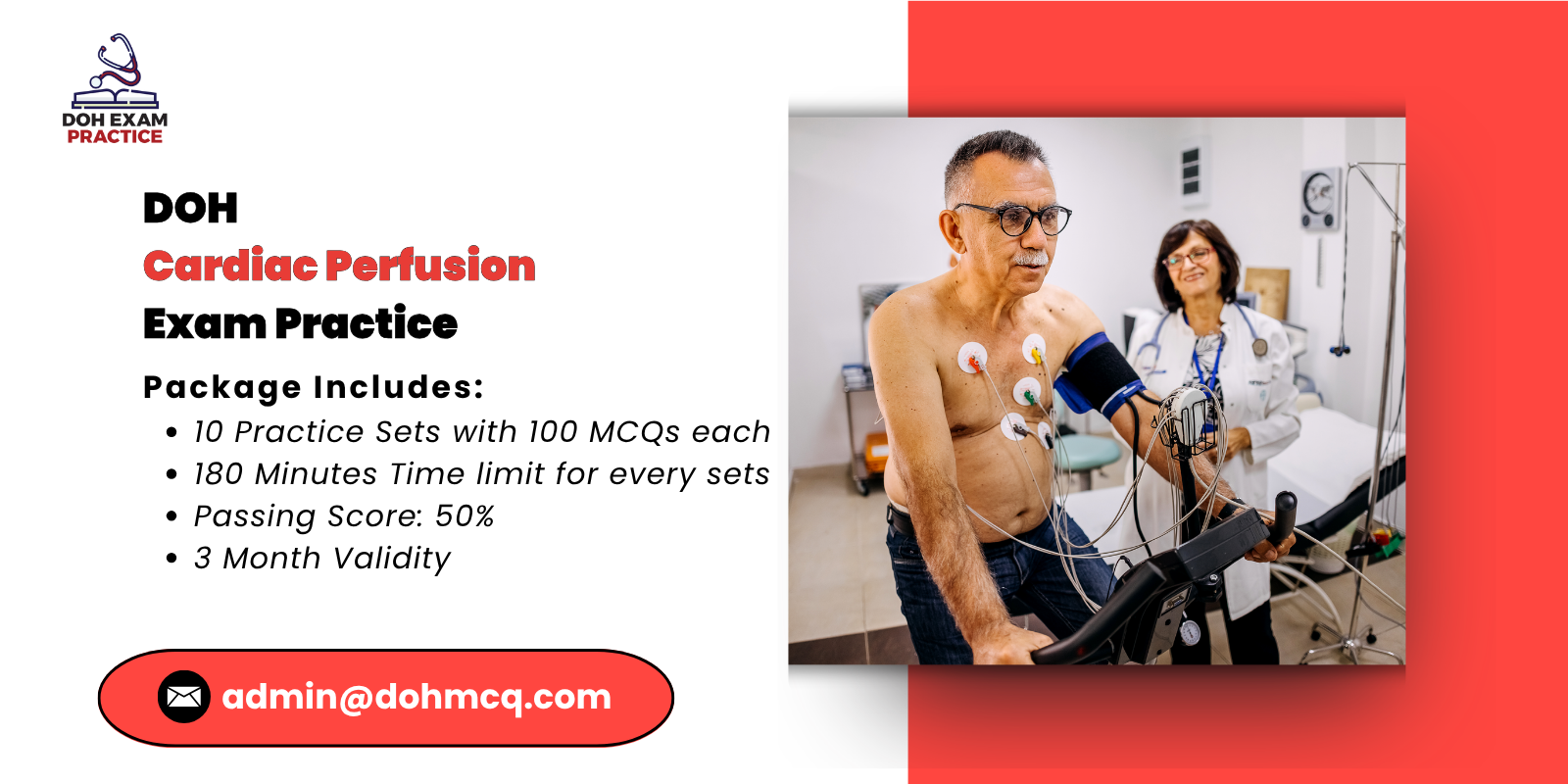DOH Cardiac Perfusion Exam Practice