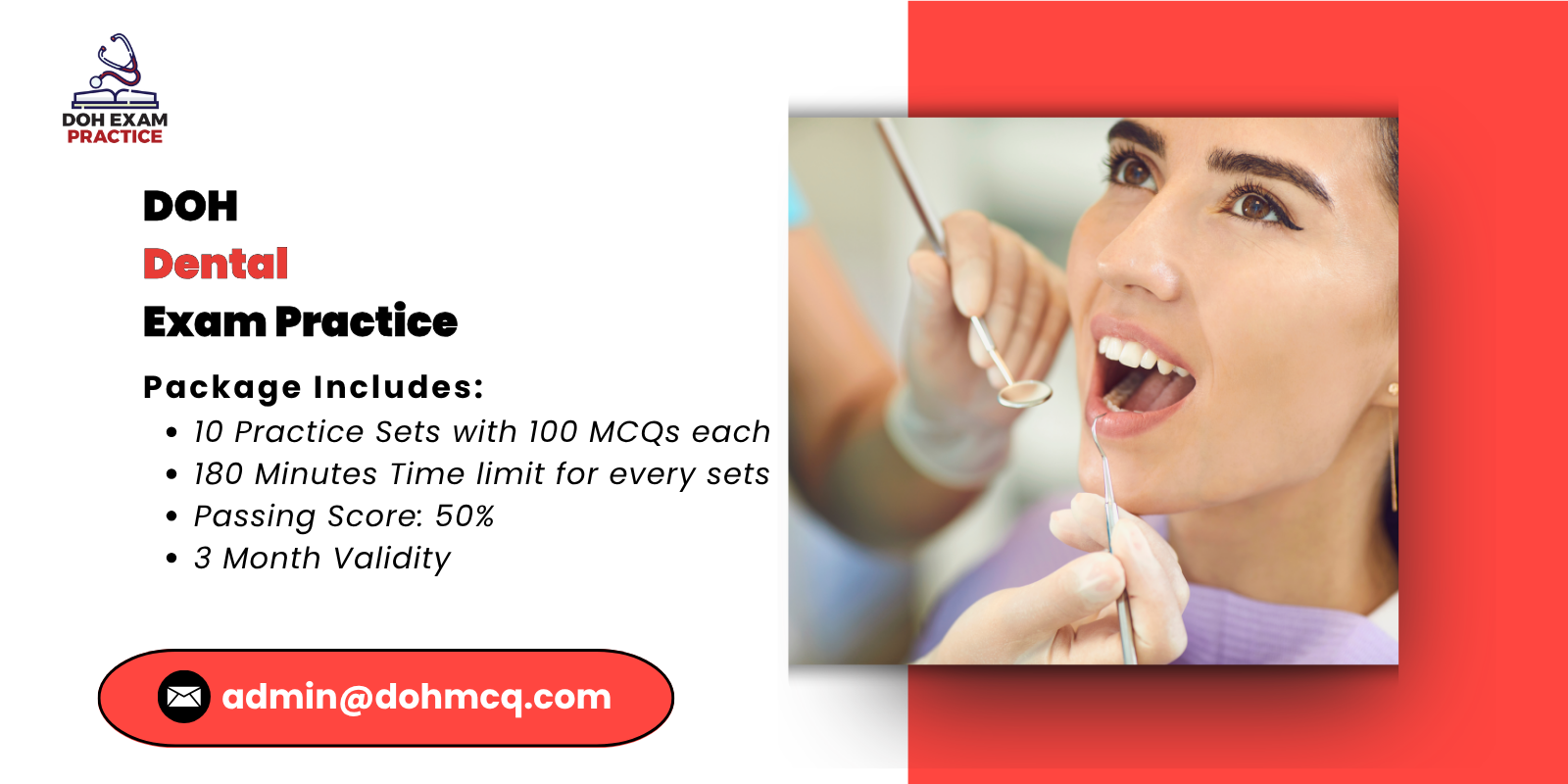 DOH Dental Exam Practice