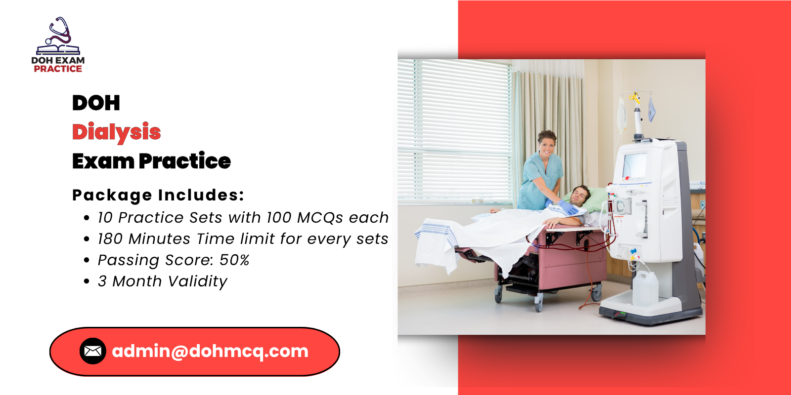 DOH Dialysis Exam Practice