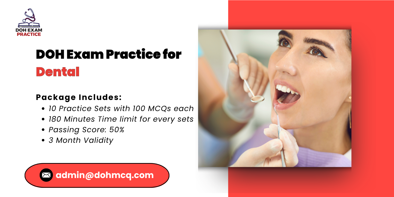 DOH Exam Practice for Dental
