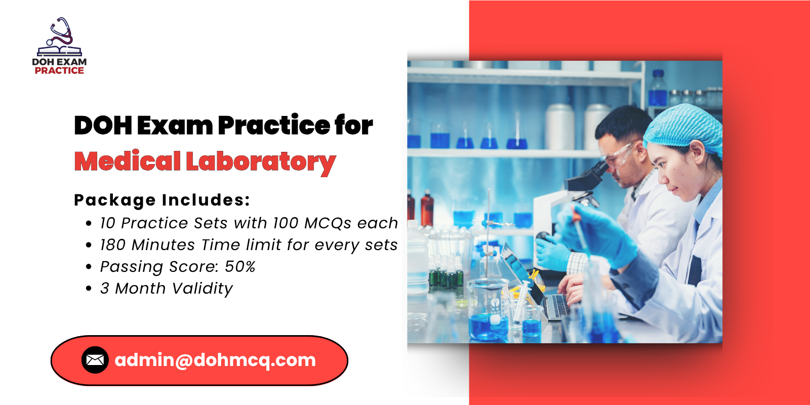 DOH Exam Practice for Medical Laboratory