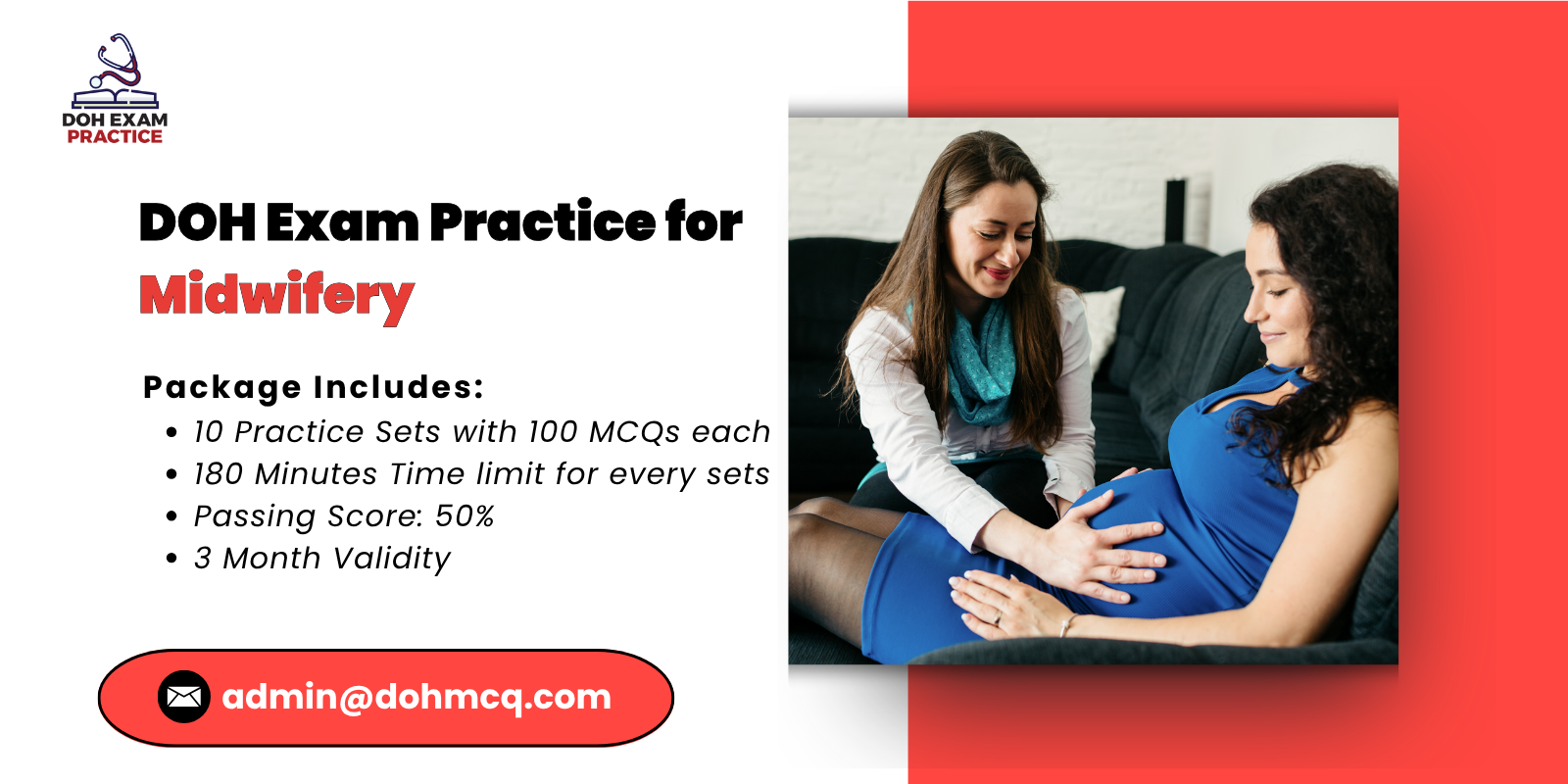 DOH Exam Practice for Midwifery