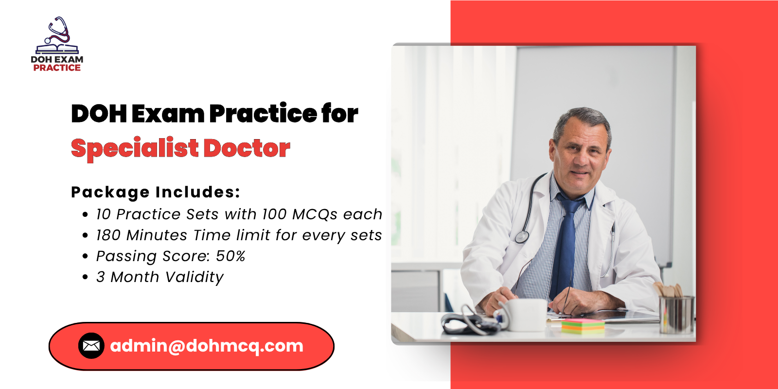 DOH Exam Practice for Specialist Doctor