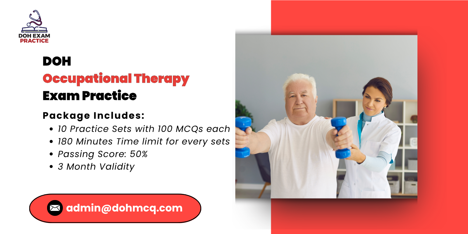 DOH Occupational Therapy Exam Practice