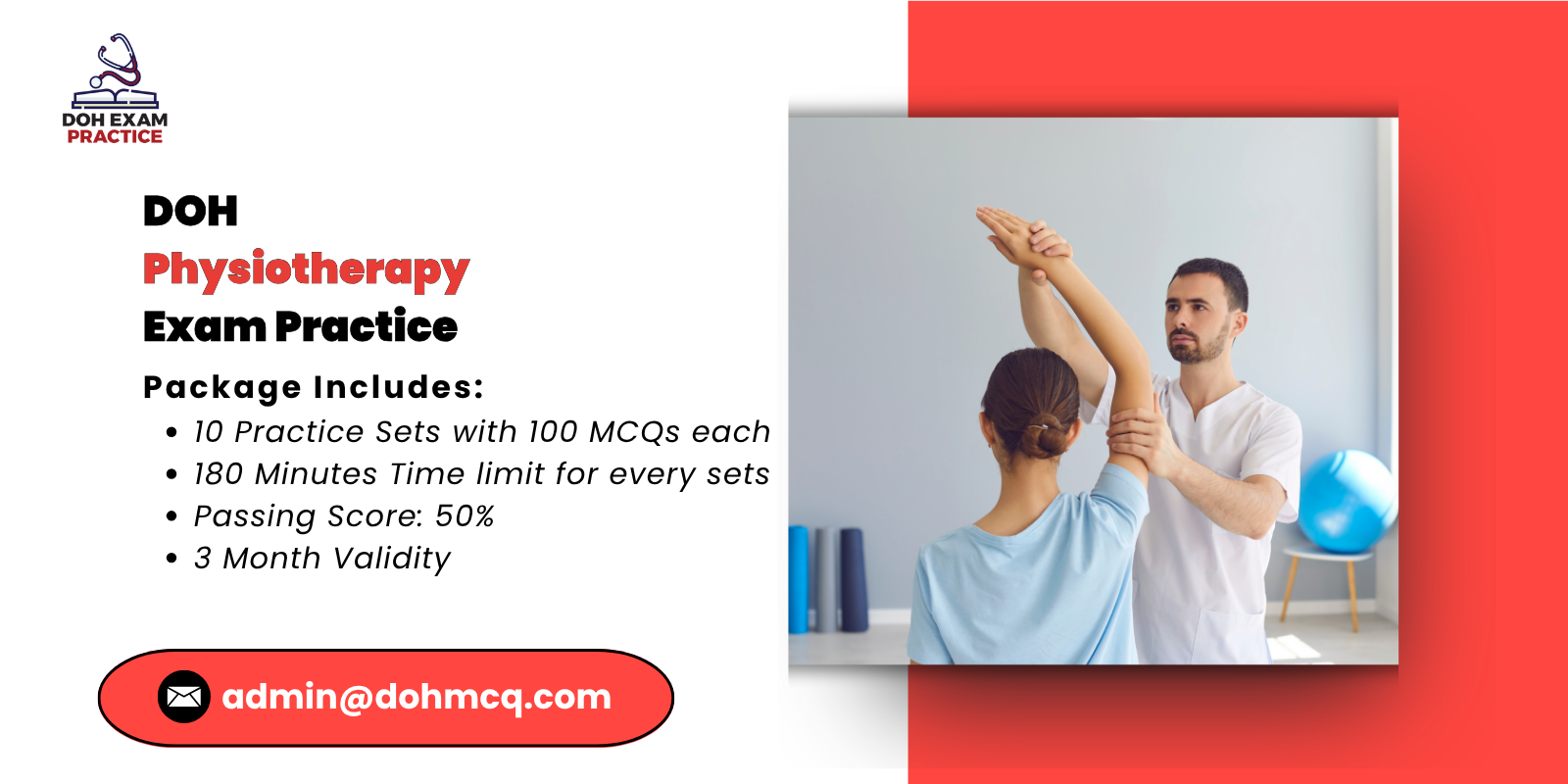 DOH Physiotherapy Exam Practice