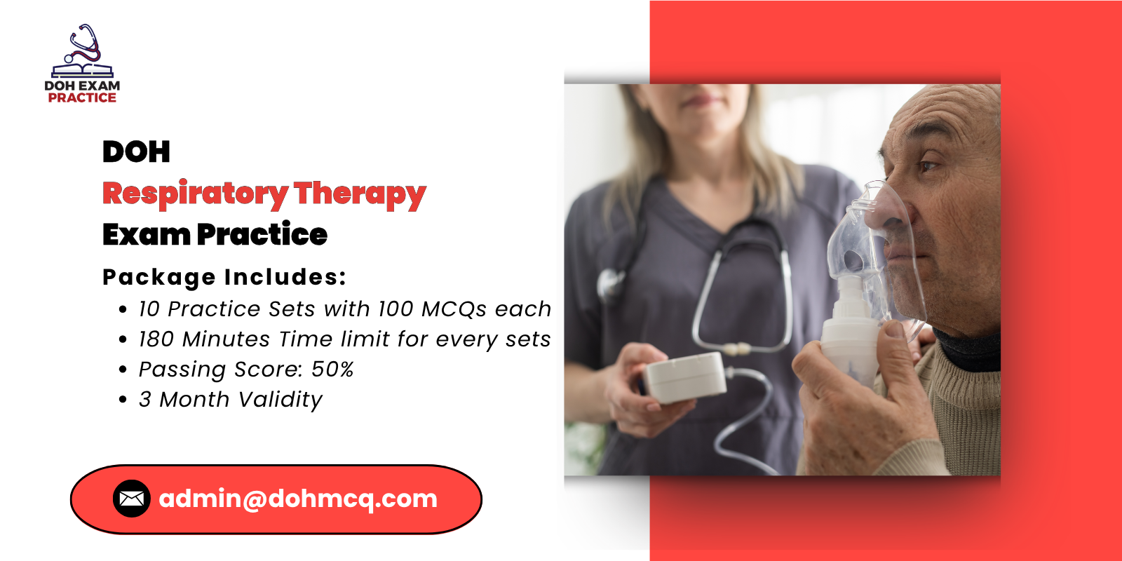 DOH Respiratory Therapy Exam Practice