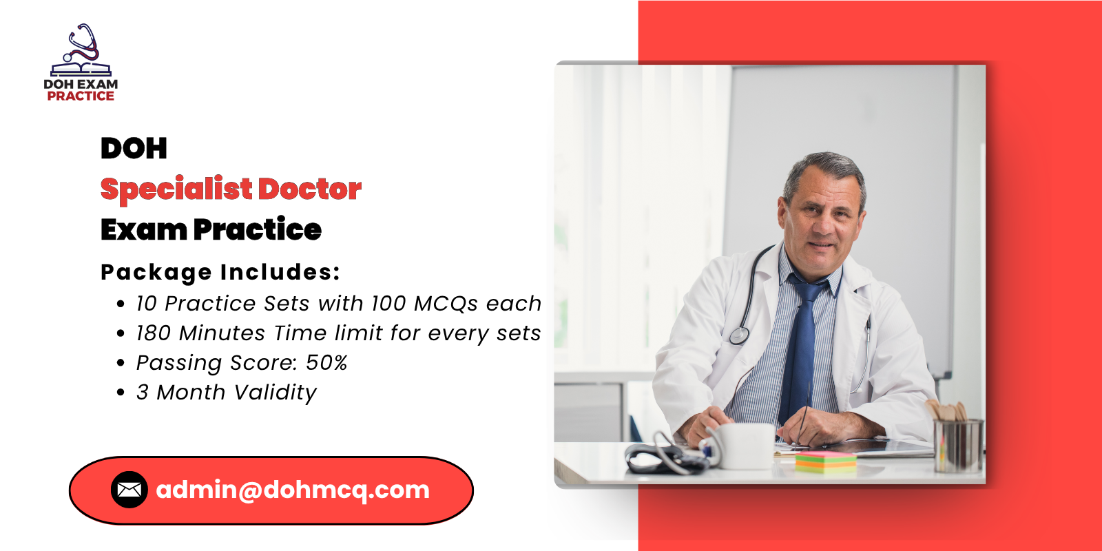 DOH Specialist Doctor Exam Practice