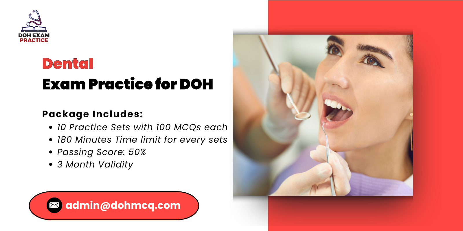 Dental Exam Practice for DOH