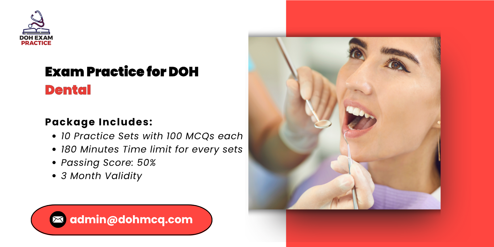 Practice for DOH Dental Exam