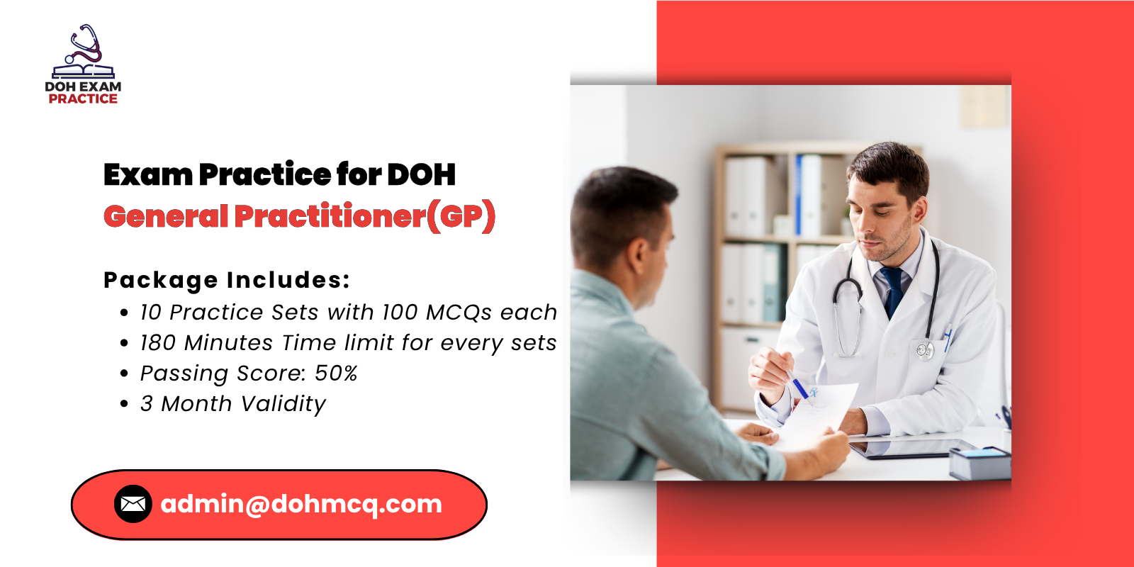 Practice for DOH General Practitioner (GP) Exam