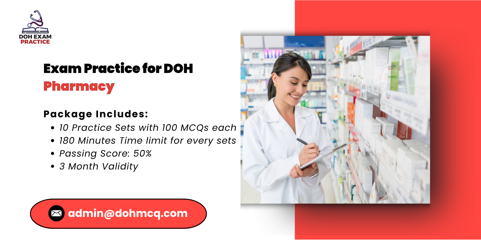 Practice for DOH Pharmacy Exam