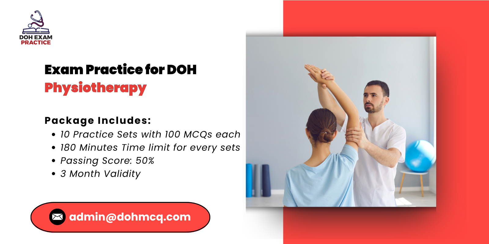 Practice for DOH Physiotherapy Exam