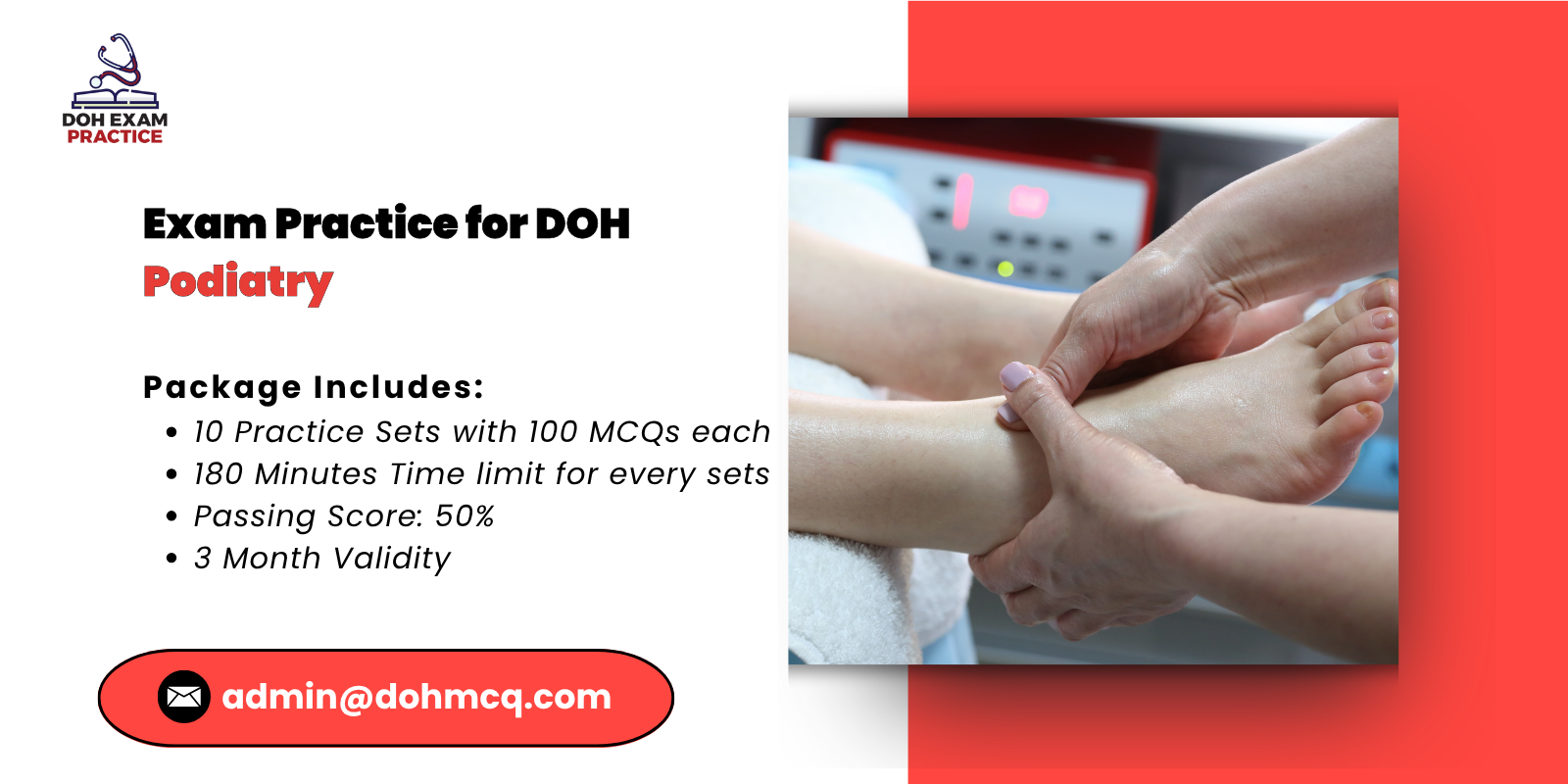 Practice for DOH Podiatry Exam