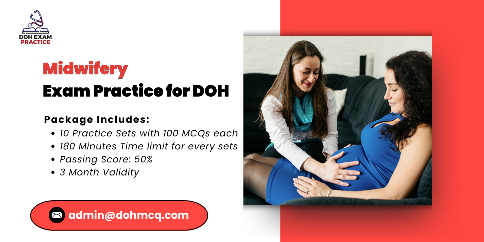 Midwifery Exam Practice for DOH
