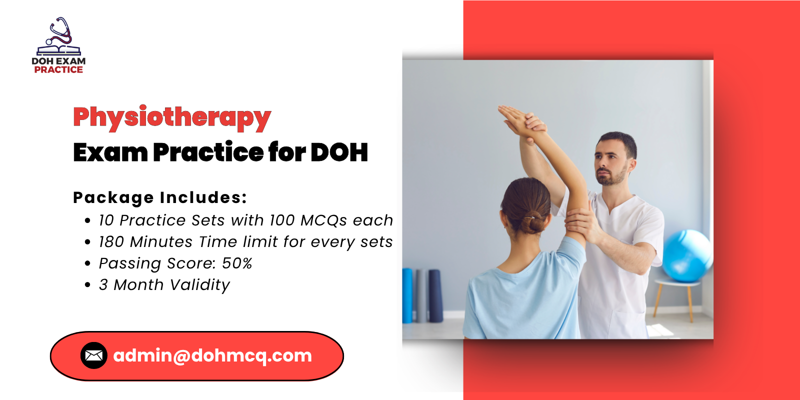 Physiotherapy Exam Practice for DOH
