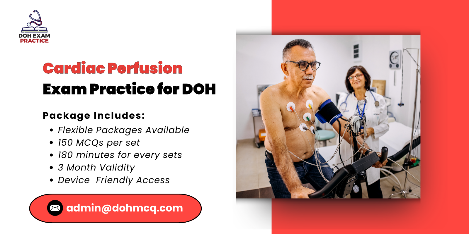 Cardiac Perfusion Exam Practice for DOH