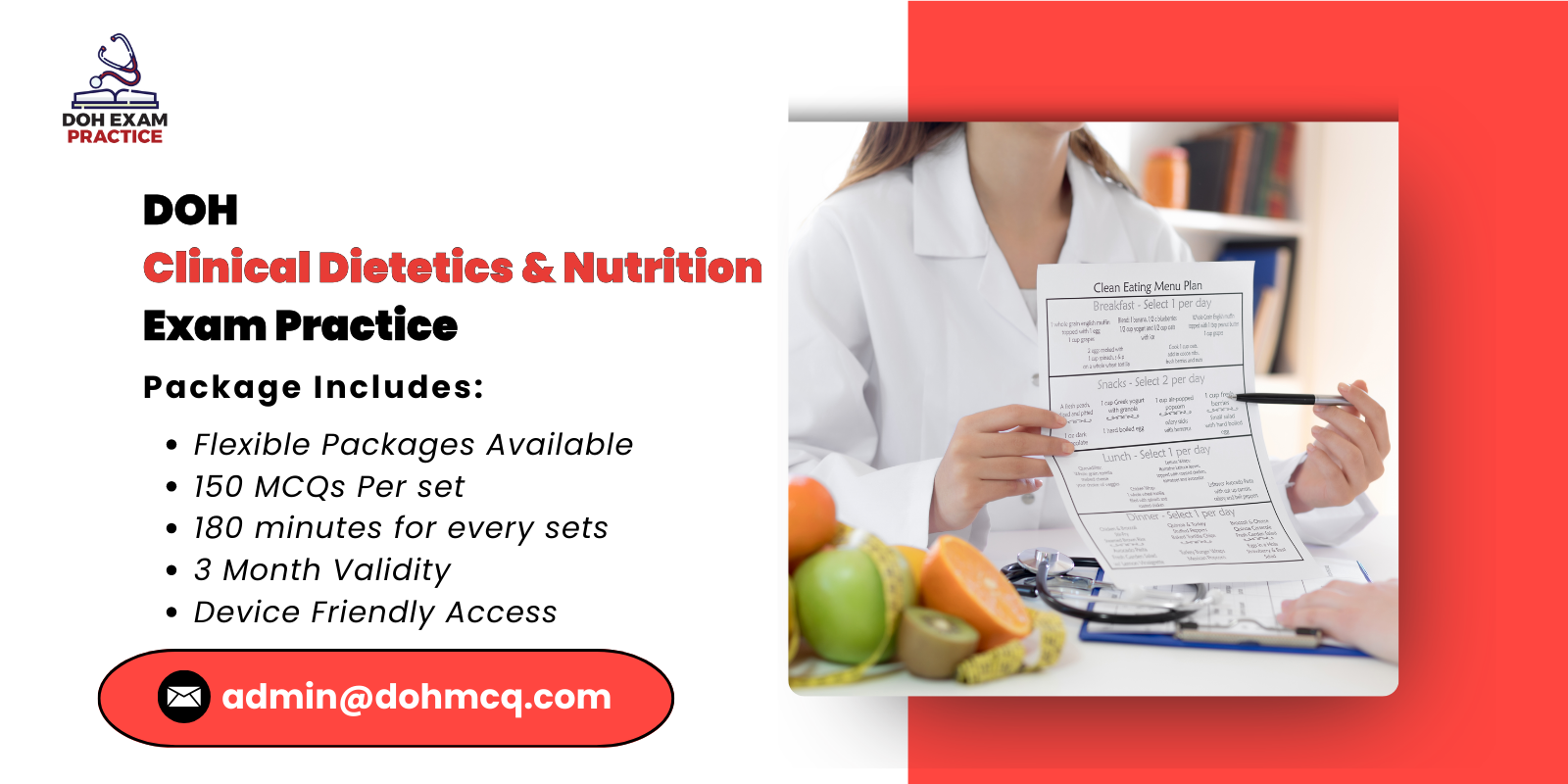 DOH Clinical Dietetics Nutrition Exam Practice