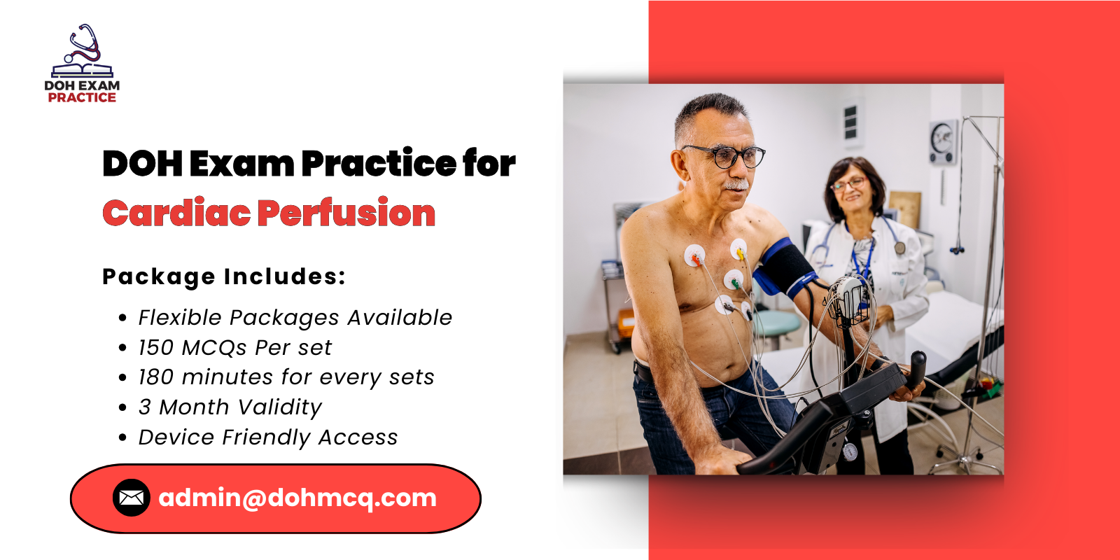 DOH Exam Practice for Cardiac Perfusion