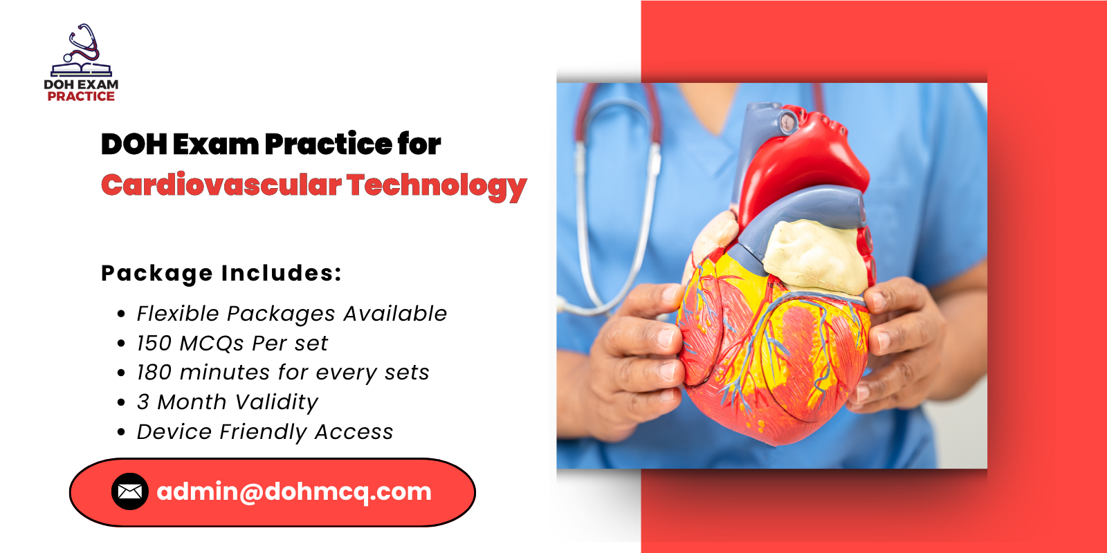 DOH Exam Practice for Cardiovascular Technology (2)