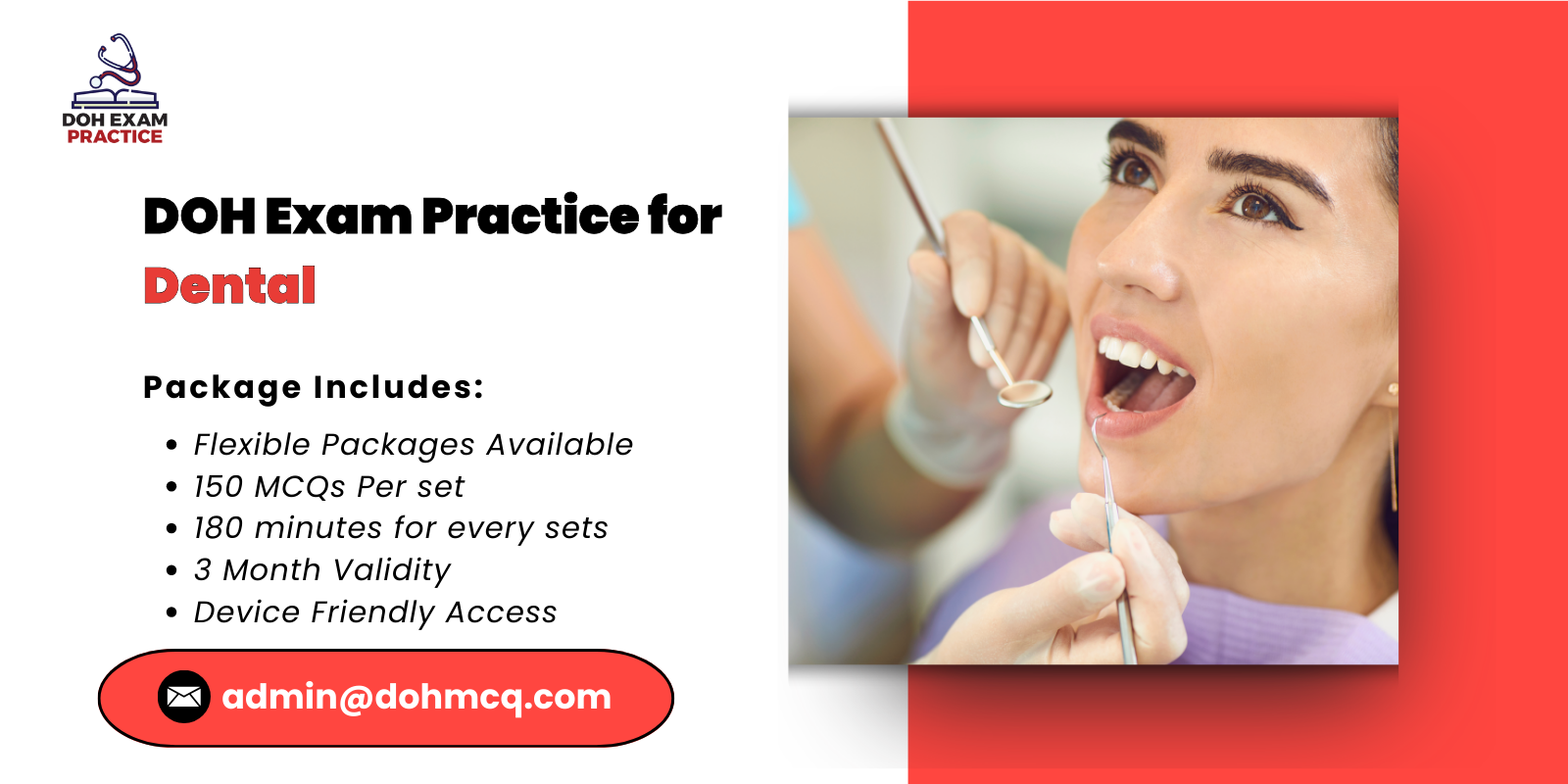 DOH Exam Practice for Dental