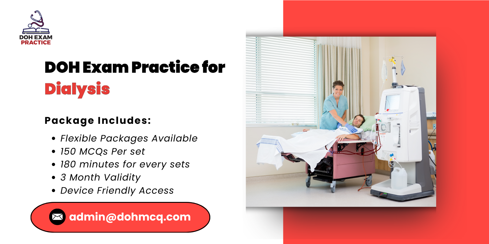 DOH Exam Practice for Dialysis