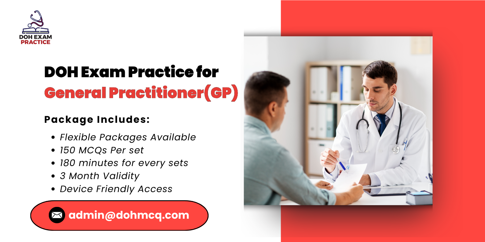 DOH Exam Practice for General Practitioner(GP)