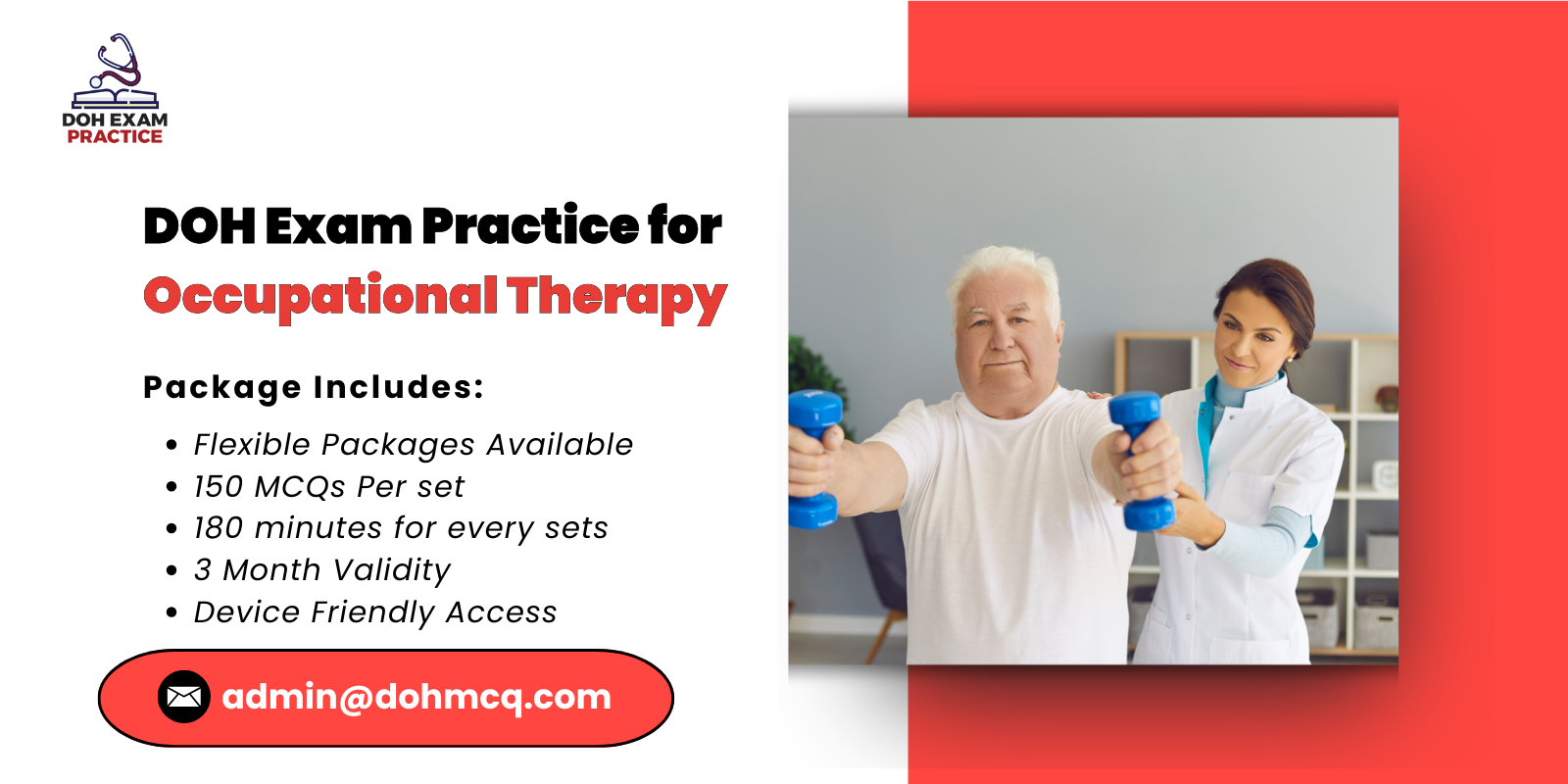 DOH Exam Practice for Occupational Therapy