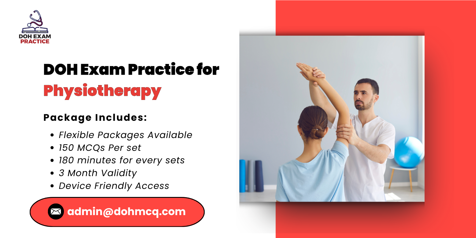 DOH Exam Practice for Physiotherapy