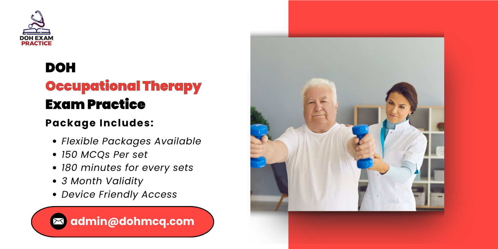 DOH Occupational Therapy Exam Practice