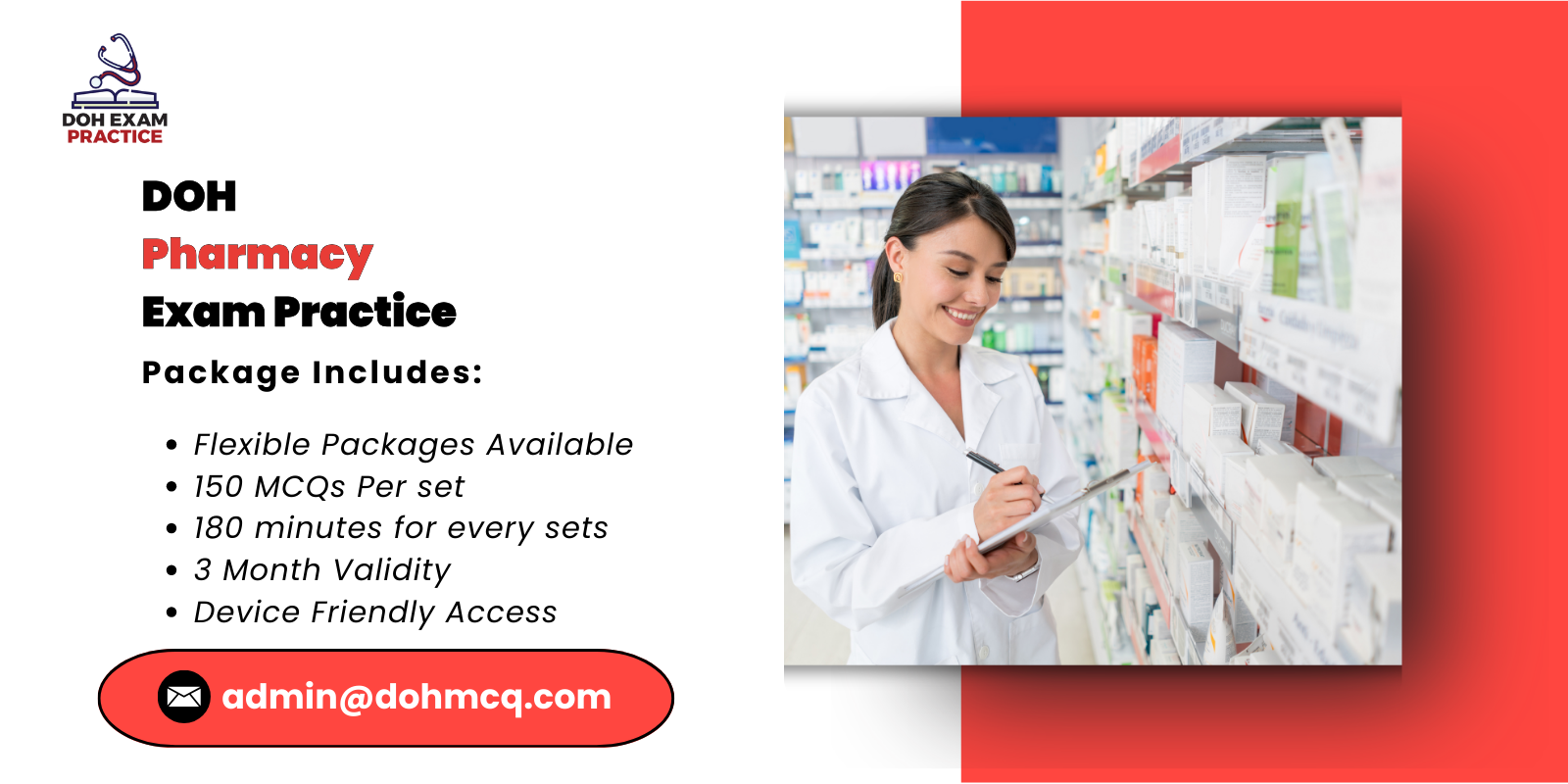 DOH Pharmacy Exam Practice