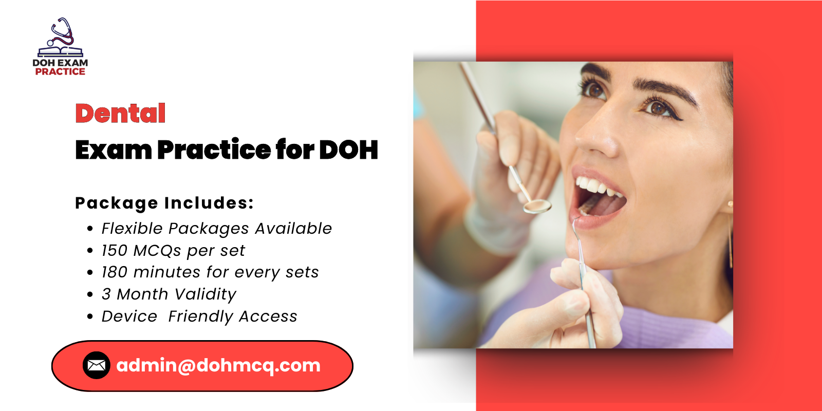 Dental Exam Practice for DOH