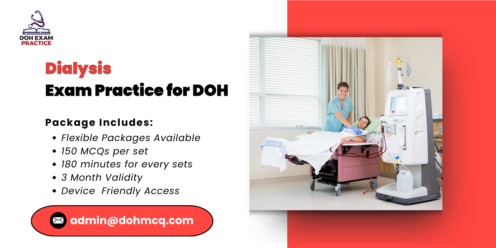  Dialysis Exam Practice for DOH 