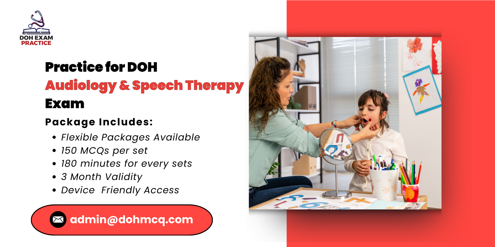 Exam Practice for DOH Audiology  & Speech Therapy