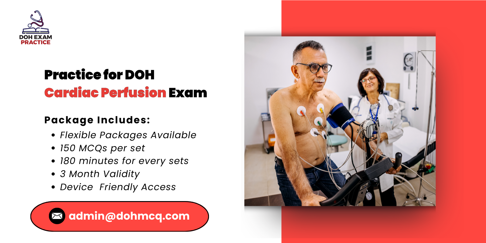 Practice for DOH Cardiac Perfusion Exam 
