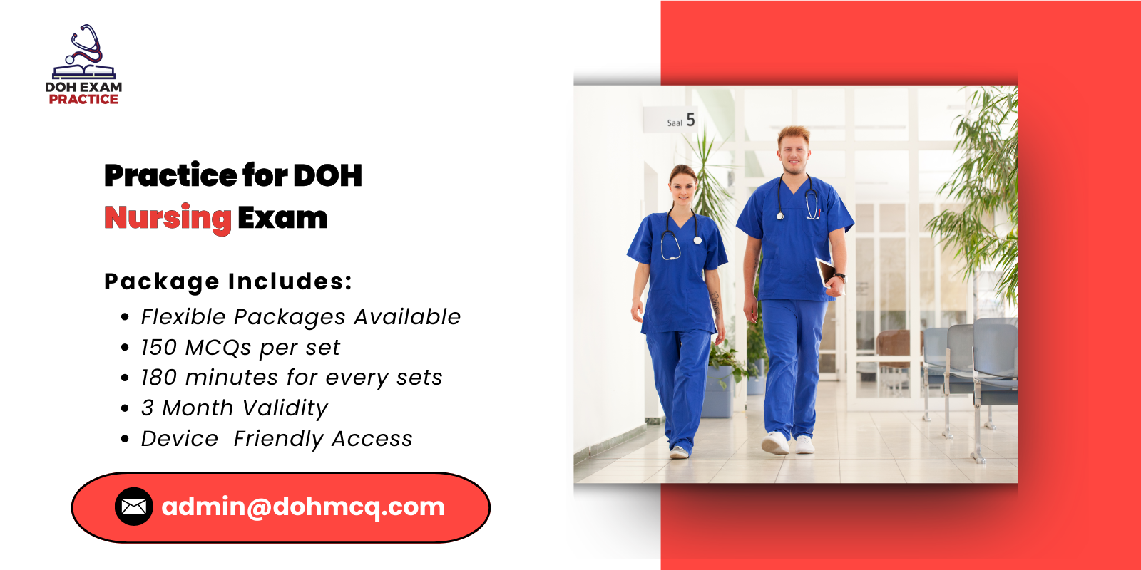 Exam Practice for DOH Nursing