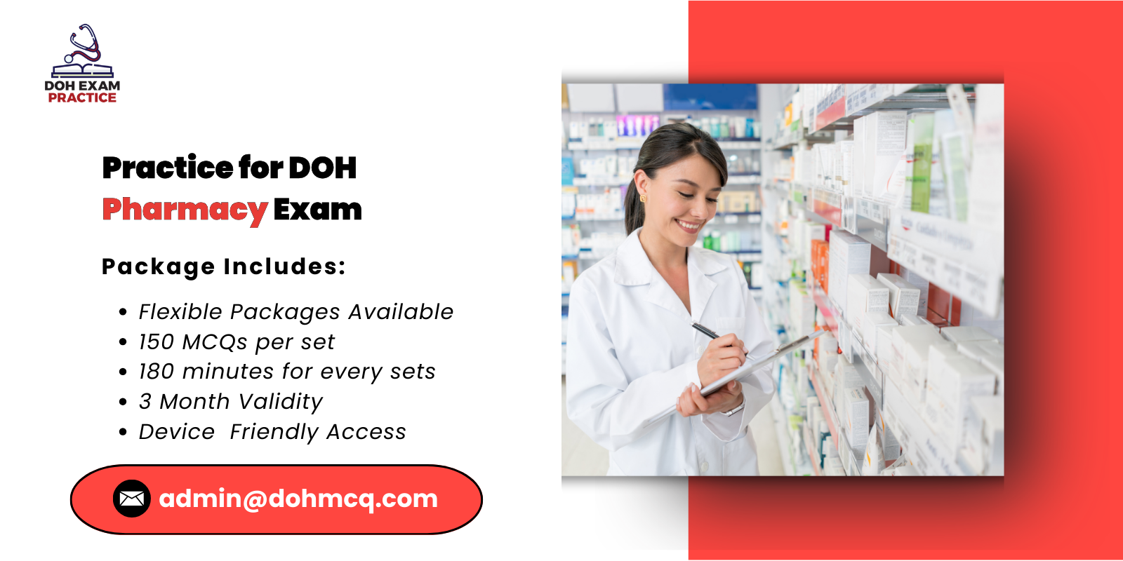 Practice for DOH Pharmacy Exam