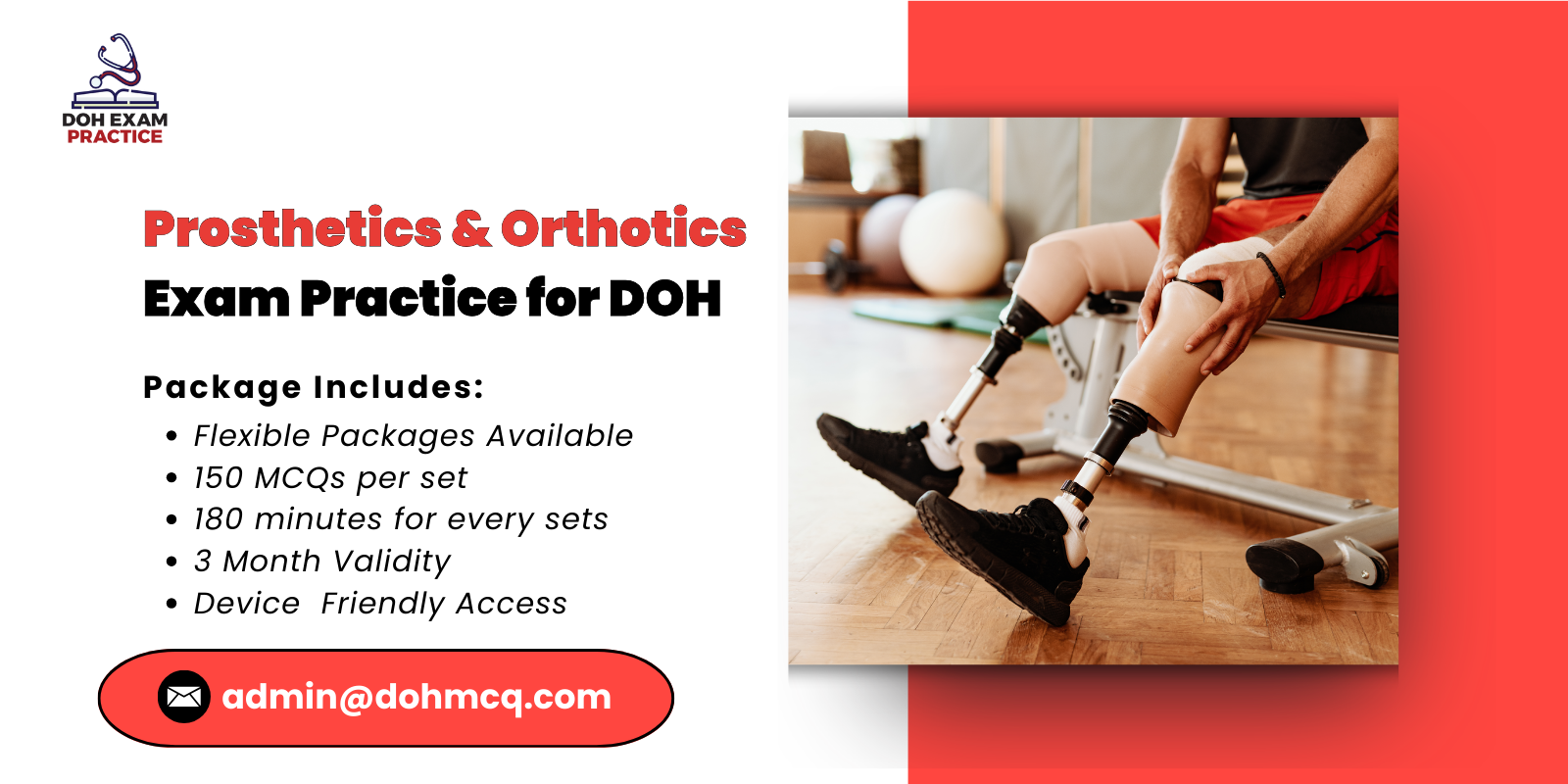 Prosthetics & Orthotics Exam Practice for DOH